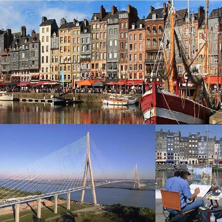 Le Havre De Paix 8 , Les Hauts De Honfleur, Piscine, Wifi Et Parking Gratuits Équemauville Екстериор снимка