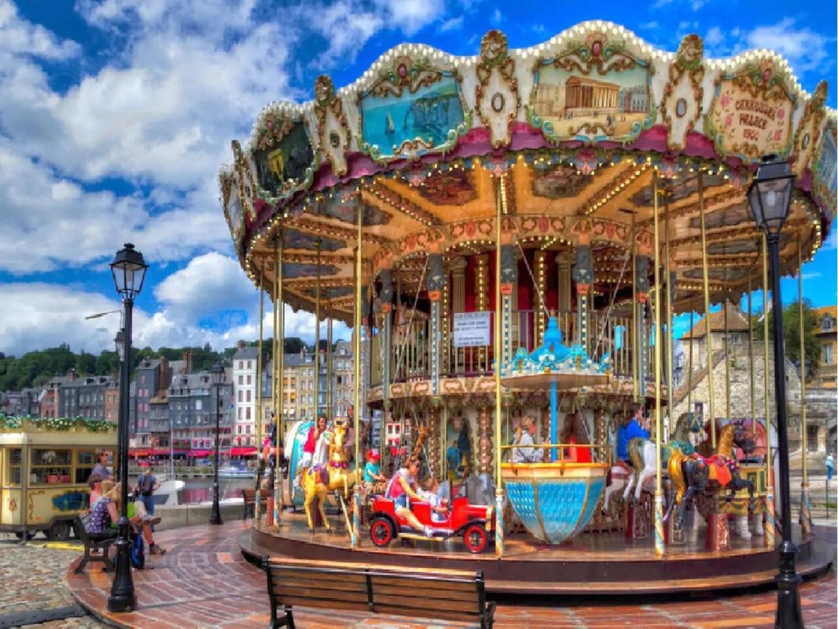 Le Havre De Paix 8 , Les Hauts De Honfleur, Piscine, Wifi Et Parking Gratuits Équemauville Екстериор снимка